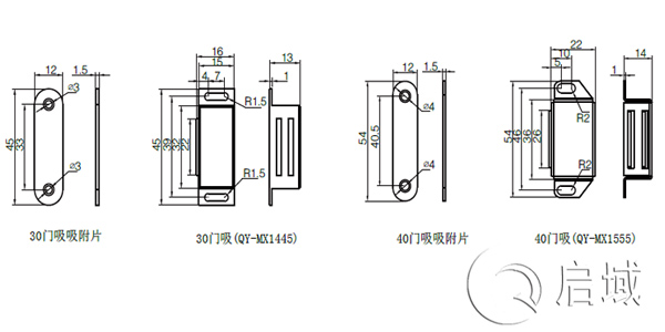 工業(yè)鋁型材門(mén)吸和門(mén)阻安裝方式詳解